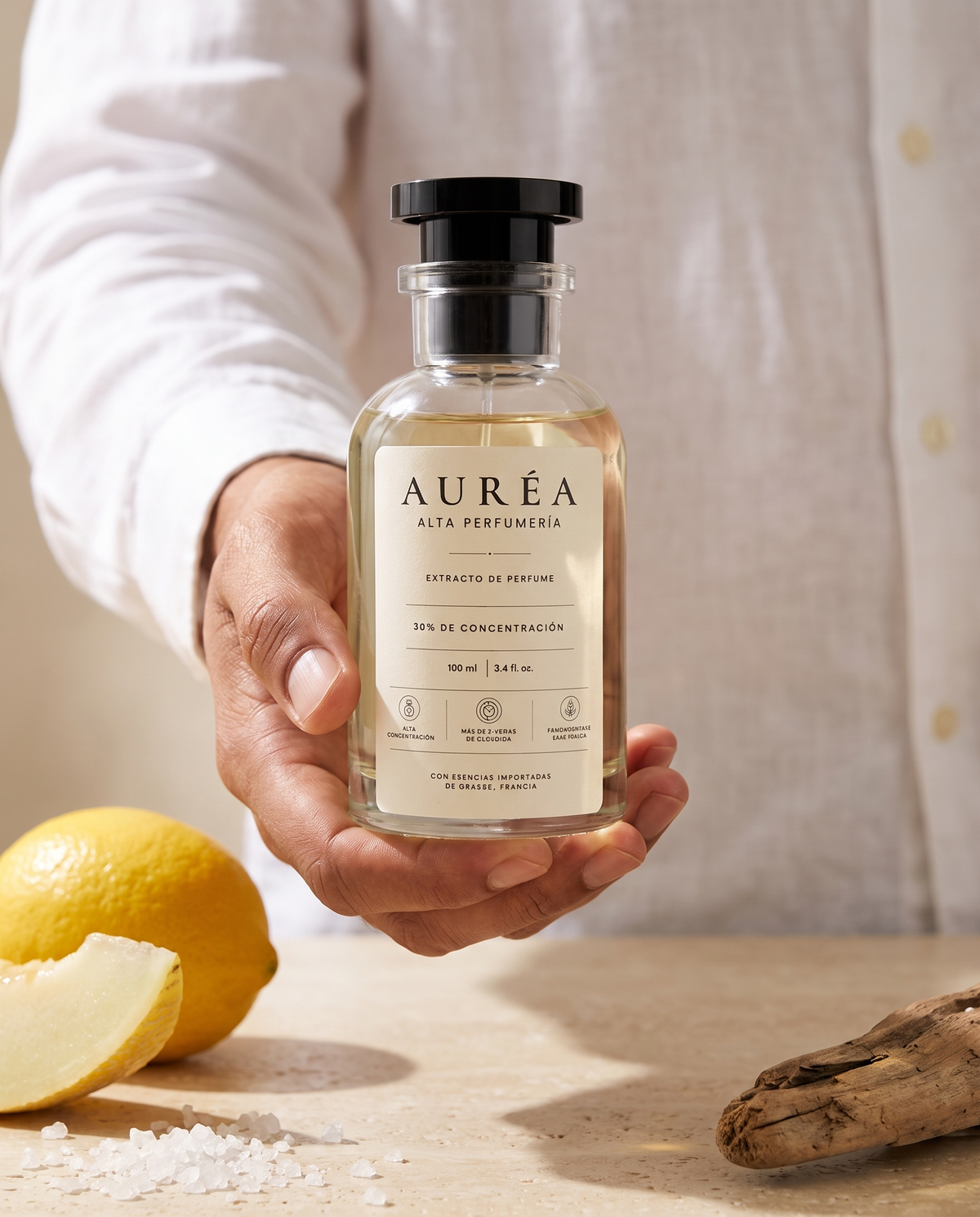 AURÉA 13 · Sal Marina en mano, extracto de perfume 100 ml
